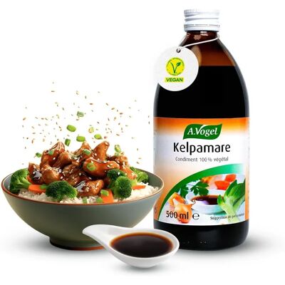 A.Vogel Kelpamare - Sauce de soja - 500ml - Publicité A.Vogel Kelpamare - Sauce de soja - 500ml - Publicité
