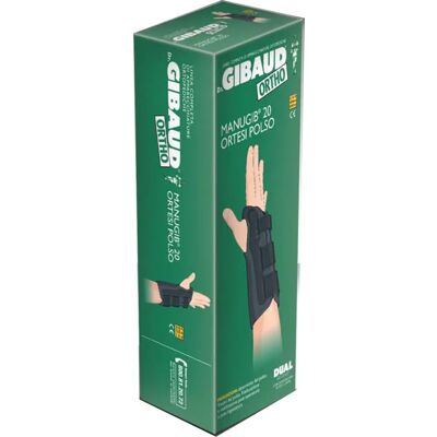 Ortesi polso Gibaud 20 Sx - Supporto per polso sinistro - Riabilitazione post-operatoria Ortesi polso Gibaud 20 Sx - Supporto per polso sinistro - Riabilitazione post-operatoria