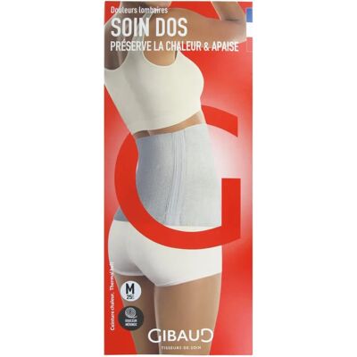 Ceinture chauffante en laine mérinos GIBAUD M 25cm - Soulagement lombaire - Publicité Ceinture chauffante en laine mérinos GIBAUD M 25cm - Soulagement lombaire - Publicité