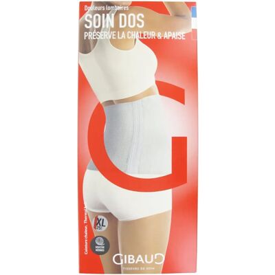 Ceinture Chauffante Gibaud en Laine Mérinos - Soulagement Lombaire - Publicité Ceinture Chauffante Gibaud en Laine Mérinos - Soulagement Lombaire - Publicité