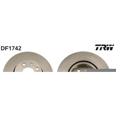TRW - DF1742 - 257.5mm - 20mm - Tarcza hamulcowa TRW - DF1742 - 257.5mm - 20mm - Tarcza hamulcowa