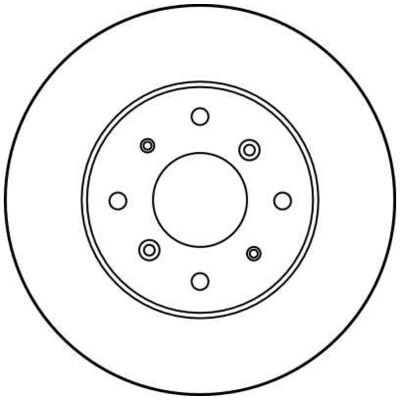 TRW Skivbroms - Ventilerad, 114,3mm, 21mm - för Honda Legend & Rover 800 TRW Skivbroms - Ventilerad, 114,3mm, 21mm - för Honda Legend & Rover 800