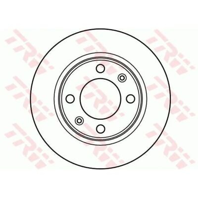TRW bromsskiva Peugeot - 405 I, II, Bak - 247mm - 10mm - Svart TRW bromsskiva Peugeot - 405 I, II, Bak - 247mm - 10mm - Svart