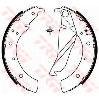 TRW GS8207 bremsesko - Diameter 254mm, Bredde 57mm TRW GS8207 bremsesko - Diameter 254mm, Bredde 57mm