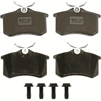 TRW GDB823 - Hinterachse Bremsbeläge für Audi, Citroën, Peugeot, Skoda, VW TRW GDB823 - Hinterachse Bremsbeläge für Audi, Citroën, Peugeot, Skoda, VW