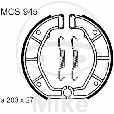 TRW MCS945 Remschoenen - Veiligheid & Stil TRW MCS945 Remschoenen - Veiligheid & Stil