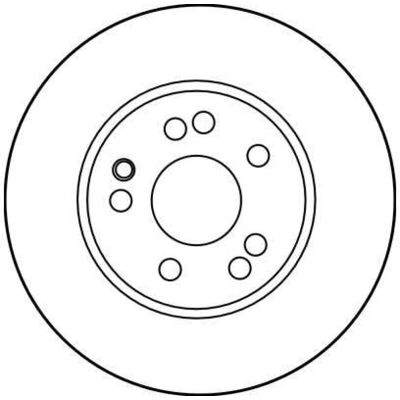 TRW W124 E-klass ventilerad bromsskiva TRW W124 E-klass ventilerad bromsskiva