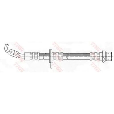 Trw bremse slange - 537mm indre gjenge M10x1 for Toyota Carina, Corona, Picnic Trw bremse slange - 537mm indre gjenge M10x1 for Toyota Carina, Corona, Picnic