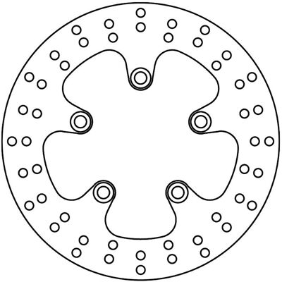 Δίσκος φρένου TRW Lucas - 240mm, διατρητός, για μοτοσικλέτες Δίσκος φρένου TRW Lucas - 240mm, διατρητός, για μοτοσικλέτες