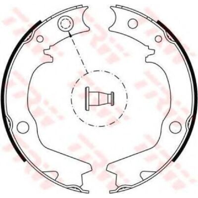 TRW Modell GS8479 Trommelbremse Sett - For Mitsubishi TRW Modell GS8479 Trommelbremse Sett - For Mitsubishi