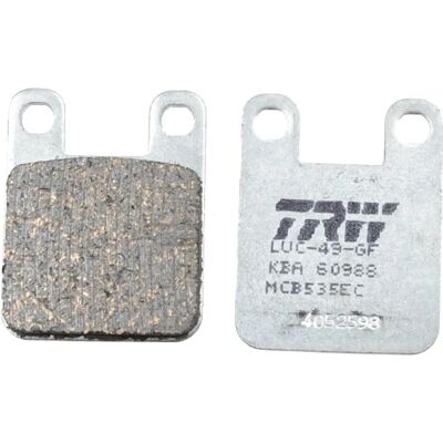 TRW Organiske bremseklosser MCB535EC - For scooter og motorsykkel TRW Organiske bremseklosser MCB535EC - For scooter og motorsykkel
