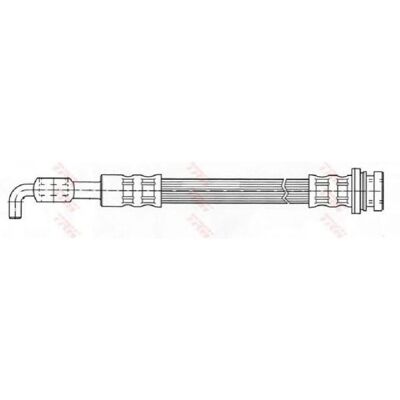 TRW PHD424 Fleksibel bremseslange - M10x1, 190mm, til Opel Frontera B SUV TRW PHD424 Fleksibel bremseslange - M10x1, 190mm, til Opel Frontera B SUV