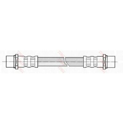 TRW PHA421 bremseslange - 220mm indvendig gevind M10x1 til Opel Corsa Tigra TRW PHA421 bremseslange - 220mm indvendig gevind M10x1 til Opel Corsa Tigra