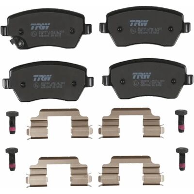 TRW Bremsbelagte GDB3396 - Bremsbelæg for Nissan Micra, Opel Agila TRW Bremsbelagte GDB3396 - Bremsbelæg for Nissan Micra, Opel Agila