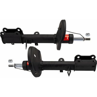 TRW Kit amortizoare Toyota Corolla - Presiune de gaz, Dublu tub, Montare cu șurub superior TRW Kit amortizoare Toyota Corolla - Presiune de gaz, Dublu tub, Montare cu șurub superior