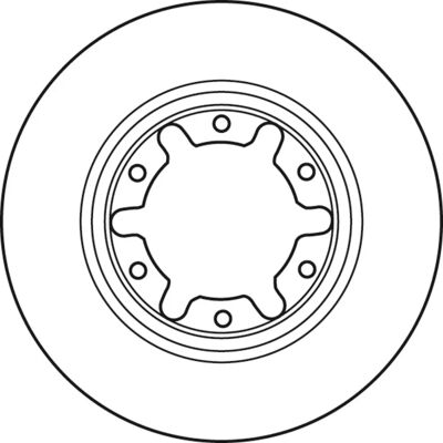 TRW DF7305S Framhjul Ventilerad Bromsskiva TRW DF7305S Framhjul Ventilerad Bromsskiva