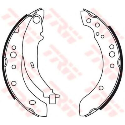 TRW Bremsesett for Hyundai Accent Kia Rio - Bremsesett TRW Bremsesett for Hyundai Accent Kia Rio - Bremsesett