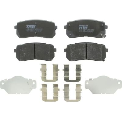 TRW GDB3449 Bremsbeläge - Hinterachse, Low-Metallic, 110.3mm, 15.5mm, Hyundai/Kia TRW GDB3449 Bremsbeläge - Hinterachse, Low-Metallic, 110.3mm, 15.5mm, Hyundai/Kia
