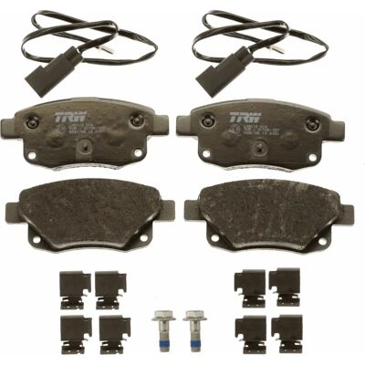 Plaquettes de frein TRW GDB1725 pour Ford Transit - Arrière Plaquettes de frein TRW GDB1725 pour Ford Transit - Arrière