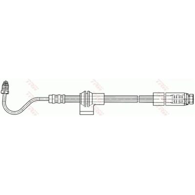 TRW PHD561 Jarruputki - 465mm, M10x1, Pari, Yhteensopiva Ford Fiestan kanssa TRW PHD561 Jarruputki - 465mm, M10x1, Pari, Yhteensopiva Ford Fiestan kanssa