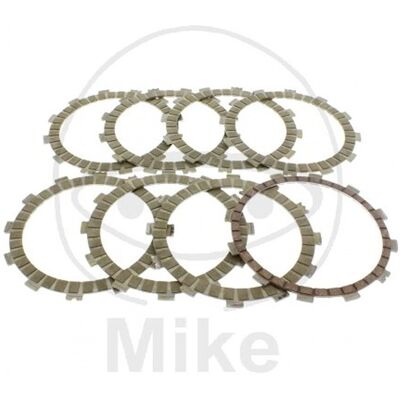 Plaques d'embrayage organiques TRW MCC458-8 pour motos - pièces d'embrayage Plaques d'embrayage organiques TRW MCC458-8 pour motos - pièces d'embrayage