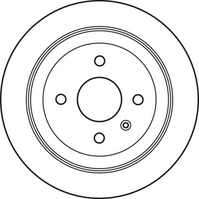 TRW Nubira 258mm Στερεός δίσκος φρένων - Φρένο TRW Nubira 258mm Στερεός δίσκος φρένων - Φρένο