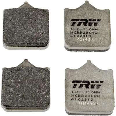TRW MCB829CRQ Plaquettes de Frein - Kit Disque Fiable TRW MCB829CRQ Plaquettes de Frein - Kit Disque Fiable