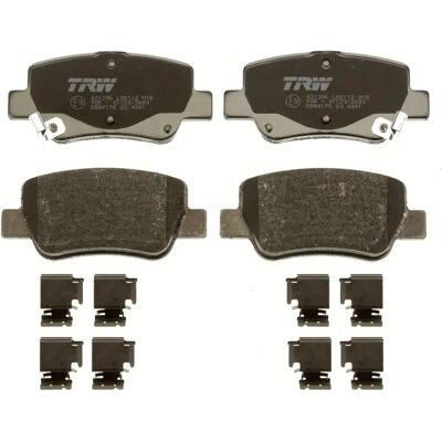 Toyota Avensis Remblokken - Set van 4 met Slijtagewaarschuwing Toyota Avensis Remblokken - Set van 4 met Slijtagewaarschuwing