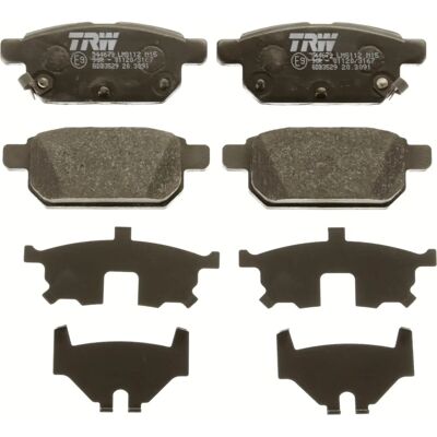 TRW Plaquettes de frein arrière Suzuki - Kit disques de frein TRW Plaquettes de frein arrière Suzuki - Kit disques de frein