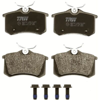 TRW GDB1973 Rear Brake Pads Set for Citroën, Peugeot TRW GDB1973 Rear Brake Pads Set for Citroën, Peugeot