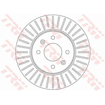 TRW Jarrulevy DF6198 - Ventilaatio - Hyundai, Kia TRW Jarrulevy DF6198 - Ventilaatio - Hyundai, Kia