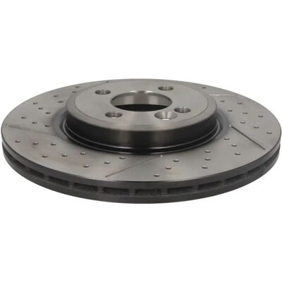 TRW Jarrulevy - Uritetut / reijitetut - 294mm - 20.4mm Min - Musta TRW Jarrulevy - Uritetut / reijitetut - 294mm - 20.4mm Min - Musta