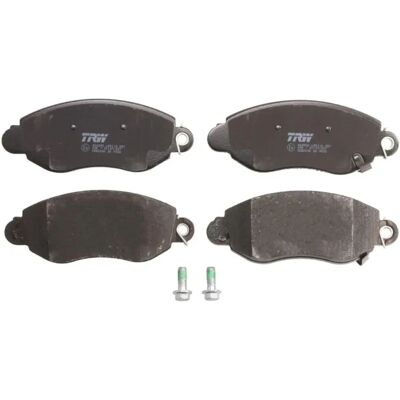 TRW GDB2006 Bremsbelagsatz für Vorderachse - Scheibenbremse, Verschleißwarnkontakt, 168,7mm x 17,6mm TRW GDB2006 Bremsbelagsatz für Vorderachse - Scheibenbremse, Verschleißwarnkontakt, 168,7mm x 17,6mm