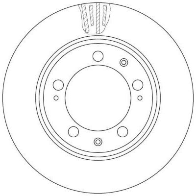 TRW DF6484S Bremseskive - Ventileret 297mm, 28mm, 5 huller TRW DF6484S Bremseskive - Ventileret 297mm, 28mm, 5 huller