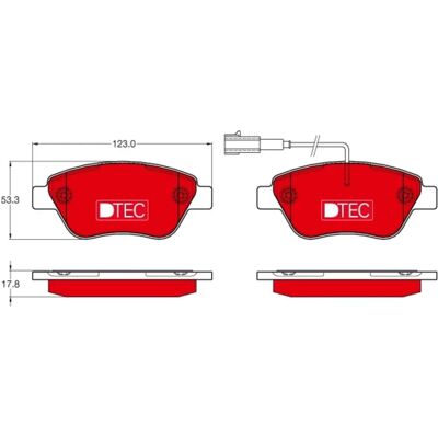 TRW GDB1654DTE Φρένα τακάκια - Δίσκος, Χαμηνός σκόνη, BOSCH TRW GDB1654DTE Φρένα τακάκια - Δίσκος, Χαμηνός σκόνη, BOSCH