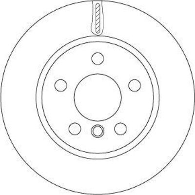 TRW Bromsring Mini BMW Ventilerad - Bromsring TRW Bromsring Mini BMW Ventilerad - Bromsring
