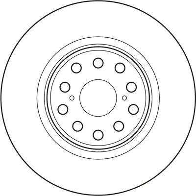 TRW DF6827S - Δίσκος φρένων TRW DF6827S - Δίσκος φρένων