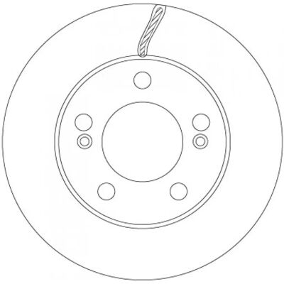 TRW Rexton/SUV Αερόφρενο δισκόπλακα - Disc Brake TRW Rexton/SUV Αερόφρενο δισκόπλακα - Disc Brake