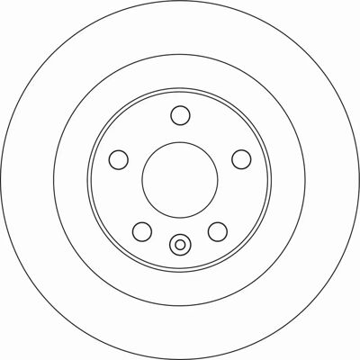 TRW Bremseklods DF6588 - Højt kulstofindhold, Sort, 302mm TRW Bremseklods DF6588 - Højt kulstofindhold, Sort, 302mm
