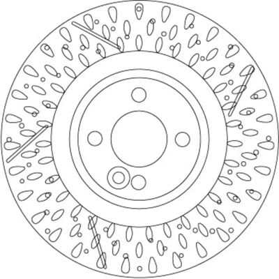 TRW DF6930S Jarrulevy - Uritetut / rei'itetyt 316mm TRW DF6930S Jarrulevy - Uritetut / rei'itetyt 316mm