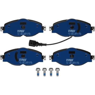 TRW Bremseklodser - Electric Blue - Skivebremse sæt TRW Bremseklodser - Electric Blue - Skivebremse sæt