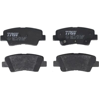 TRW GDB2353 - Conjunto de pastilhas de freio para Kia, Hyundai com indicador de desgaste TRW GDB2353 - Conjunto de pastilhas de freio para Kia, Hyundai com indicador de desgaste