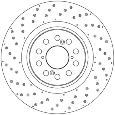 TRW Bremseskive DF6931S - Brake Disc TRW Bremseskive DF6931S - Brake Disc