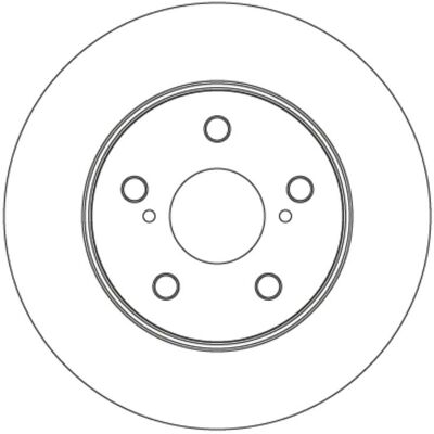 TRW DF6838 Ilmastoitu jarrulevy - Brake Disc TRW DF6838 Ilmastoitu jarrulevy - Brake Disc