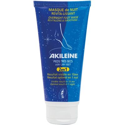 Mascarilla Nocturna Revitalizante Akileine - Para Pies - 100ml Mascarilla Nocturna Revitalizante Akileine - Para Pies - 100ml