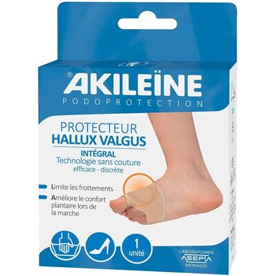 Akileïne Protecteur Hallux Valgus - Protecteur d'orteil confortable - Publicité Akileïne Protecteur Hallux Valgus - Protecteur d'orteil confortable - Publicité