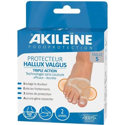Akileine Protecteur Hallux Valgus S - Bandage - Publicité Akileine Protecteur Hallux Valgus S - Bandage - Publicité