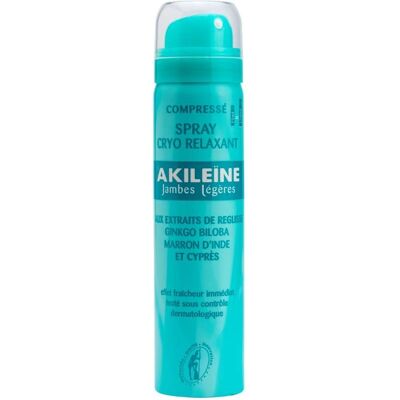 Akileïne Phytospray Efeito Frio para Pernas Cansadas - Spray 75ml Akileïne Phytospray Efeito Frio para Pernas Cansadas - Spray 75ml
