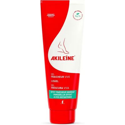 Gel Fraîcheur Vive Akileine 125 ml - Gel pour pieds - Publicité Gel Fraîcheur Vive Akileine 125 ml - Gel pour pieds - Publicité