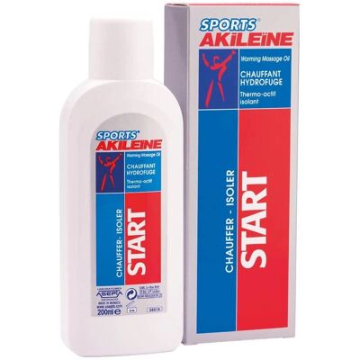 Akileïne START Hydro-Resistant Massage Oil - Sports Akileïne START Hydro-Resistant Massage Oil - Sports